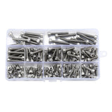 120Pcs,Stainless,Steel,Socket,Screw,Bolts,Assortment