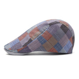 Women,Cotton,Plaid,Beret,Classic,Outdoor,Adjustable,Gatsby,Newsboy