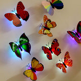Honana,Colors,Changing,Flashing,Butterfly,Night,Light,Decorative,Lights,Stickers