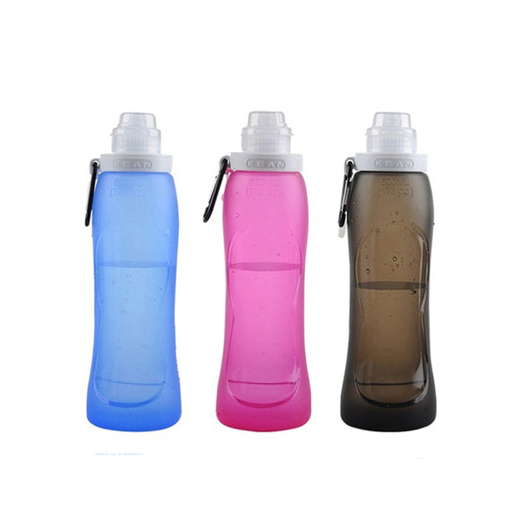 500ml,Foldable,Silicone,Water,Bottle,Portable,Folding,Kettle,Cycling,Outdoor,Sports