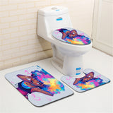 Waterproof,Bathroom,Shower,Curtain,European,Marine,Starfish,Style,Toilet,Cover