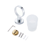 Tumbler,Stainless,Steel,Toothbrush,Holder,Mounted,Toothbrush,Storage,Bathroom