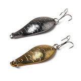 ZANLURE,Metal,Sequins,Fishing,Spoon,Treble,Hooks,Fishing,Tackle
