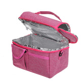 Portable,Insulated,Lunch,Cooler,Picnic,Travel,Carry,Shoulder