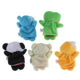 10PCS,Cartoon,Biological,Animal,Finger,Puppet,Plush,Child,Favor,Dolls,Finger,Puppets