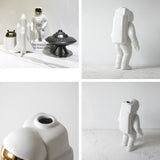 Ceramic,Space,Sculpture,Astronaut,Cosmonaut,Ornament,Statue,Money