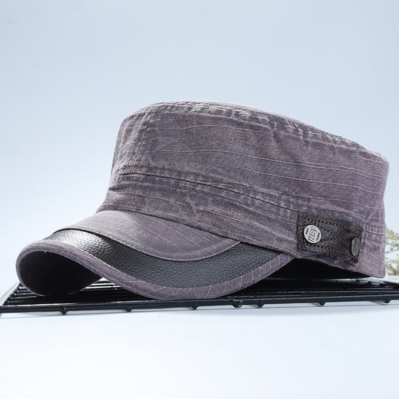 Washed,Cotton,Outdoor,Adjustable,Military,Peaked
