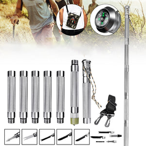 Multifunction,Combination,Climbing,Sticks,Hunting,Protect,Trekking