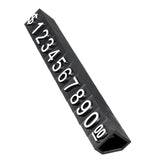 Cubes,White,Black,Adjustable,Price,Display,Blank,Label,Retail