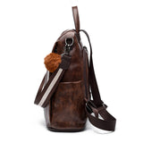 Women,Girls,School,Leather,Backpack,Outdoor,Travel,Handbag,Portable,Shoulder