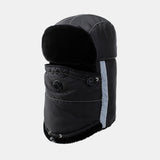 Men's,Windproof,Outdoor,Thickening,Riding,Thick,Trapper