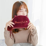 Cosmetic,Large,Capacity,Velvet,Travel,Portable,Simple,Storage