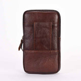 Outdoor,Vertical,Leather,Sport,Waist,Portable,Purse,Phone