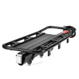 Maxload,Aluminum,Alloy,Bicycle,Black,Pannier,Carrier,Cargo,Outdoor,Mountain,Electric