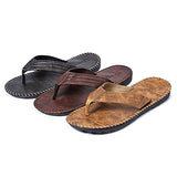 Leather,Flops,Thick,Bottom,Comfortable,Beach,Immersed,Seawater,Durable,Shoes