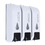 350mL,Mounted,Bathroom,Dispenser,Shower,Lotion,Shampoo,Liquid,Storage,Bottle