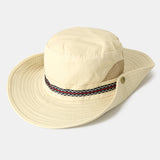 Woman,Fisherman,Bucket,Foldable,Visor,Embroidery