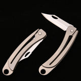 Titanium,Alloy,Folding,Knife,Camping,Tactical,Knife,Steel,Combat,Portable,Pocket,Knife,Utility,Survival,Hunting,Rescue,Tools