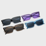 Unisex,Retro,Square,Frame,Protection,Fashion,Sunglasses