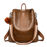 Women,School,Leather,Girls,Backpack,Outdoor,Travel,Portable,Handbag,Shoulder