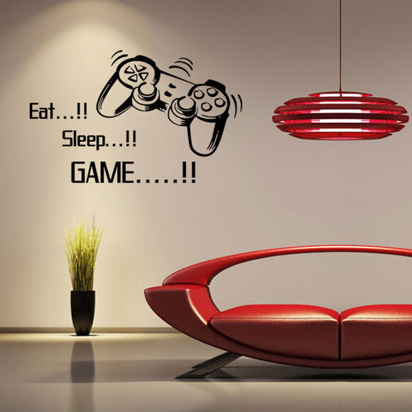 Creative,Handle,Stickers,SLEEP,GAME