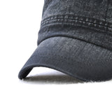 Adjustable,Washed,Cotton,Outdoor,Military,Sunscreen,Visor