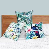 LIVING,Tropical,Rainforest,Pillow,Cotton,Cushion,Flowers,Floral,Pillow,Chair