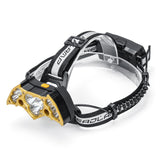 Elfeland,5000LM,Headlamp,Rechargeable,Camping,Lamp18650,Hunting,Cycling,Flashlight,Bicycle
