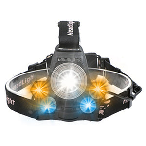 XANES,1600LM,Bicycle,Headlamp,Switch,Modes,Yellow,Bluray,Light