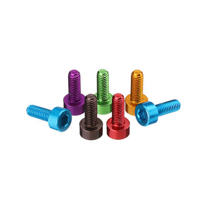 Suleve,M3AH11,10Pcs,M38mm,Socket,Screw,Aluminum,Alloy,Multicolor