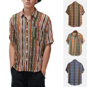 Hawaii,Holiday,Men's,Shirts,Short,Sleeve,Blouse,Breathable,Camping,Hiking,Beach,Casual