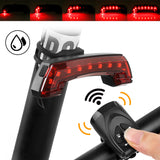 BENGGUD,5Modes,Rechargeable,Remote,Control,Decibel,Outdoor,Waterproof,Riding,Bicycle,Lights