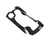 Multifunctional,Buckle,Stainless,Steel,Hiking,Climbing,Carabiner,Outdoor,Survival,Tools