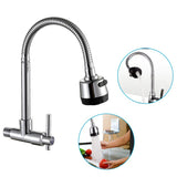 Single,Handle,Kitchen,Faucet,Sprayer,Brushed,Nickel,Cover