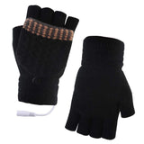 Electric,Heating,Gloves,Warmers,Winter,Mittens,Laptop,Fingerless,Heating,Gloves