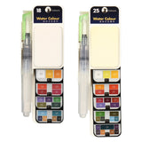 Watercolor,Paint,Assorted,Colors,Professional,Travel,Paintings