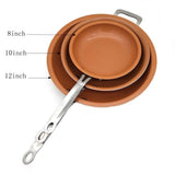 Stick,Copper,Frying,Universal,Induction,Cooker