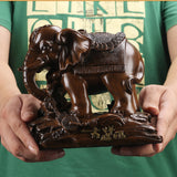 Traditional,Chinese,Resin,Mascot,Lucky,Wealthy,Elephant,Statue,Sculpture,Living,Decorations