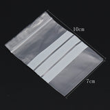 100Pcs,7x10cm,Reclosable,Ziplock,Writing,Panels,Adhesive