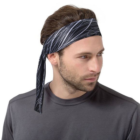 COTEO,Polyester,Sports,Headband,Adjustable,Flexible,Running