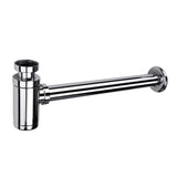 Standard,Chrome,Brass,Round,Bottle,Waste,Bathroom,Basin,Cleaner