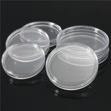 Storage,Transparent,Plastic,Small,Round