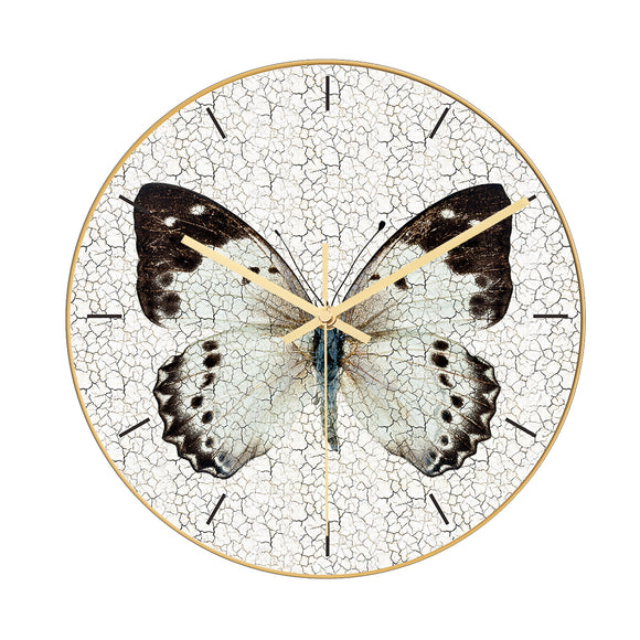 Loskii,CC012,Creative,Butterfly,Pattern,Clock,Clock,Quartz,Clock,Office,Decorations