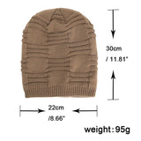 Winter,Velvet,Thicken,Hedging,Double,Layers,Earmuffs,Knitted,Beanie