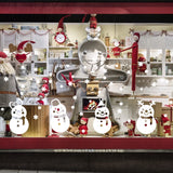 Miico,DLX9206,Christmas,Sticker,Window,Snowman,Pattern,Stickers,Decoration