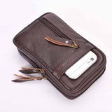 Outdoor,Fashion,Vertical,Leather,Waist,Portable,Purse,Phone