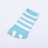 Women,Cotton,Color,Socks,Stripes,Comfortable,Socks