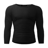 Men's,Sleeve,Muscle,Crewneck,Sweatshirt,Breathable,Lightweight