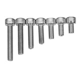 Suleve,M5SH4,50Pcs,Stainless,Steel,Socket,Screws,Bolts,Optional,Length