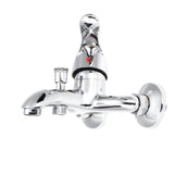 Triplet,Faucet,Mounted,Bathroom,Shower,Basin,Water,Mixer,Alloy